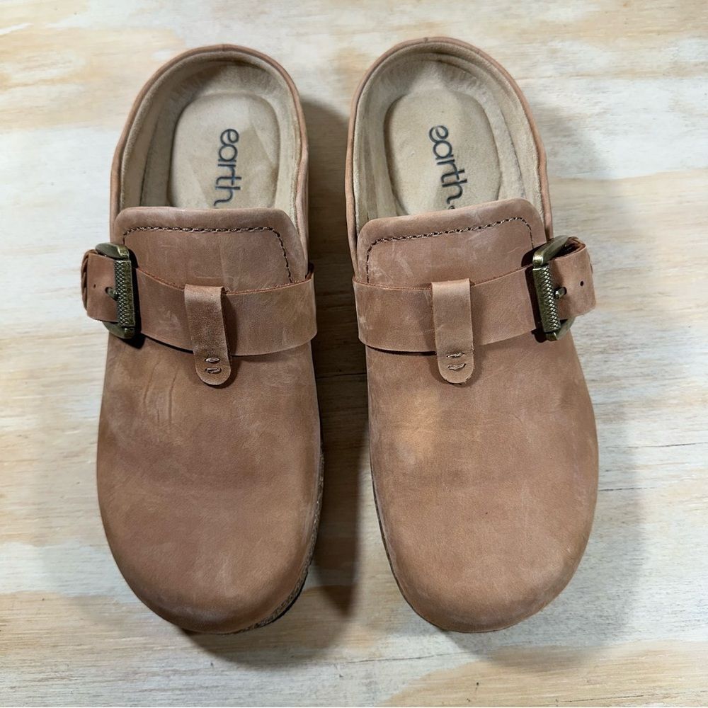 Earth Tan Clogs Women’s Size 7.5 - Picture 2 of 8